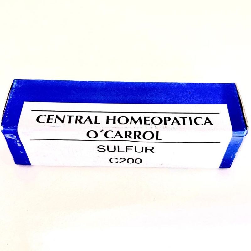 Sulfur C200 Glóbulos Homeopáticos 1,5g