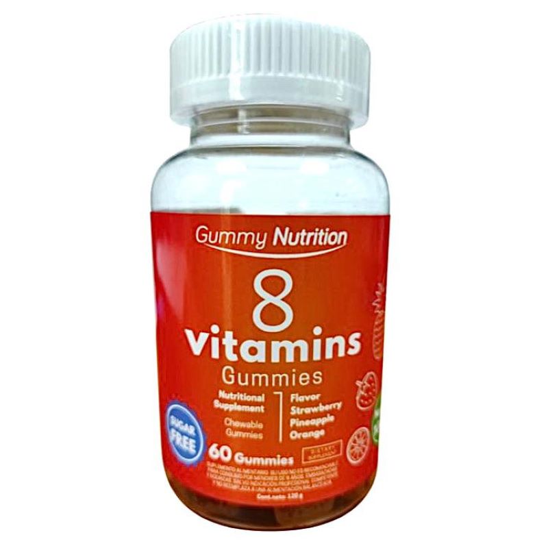 Multivitaminico Minerales 60 Gomitas - 8 Vitamins Gummies