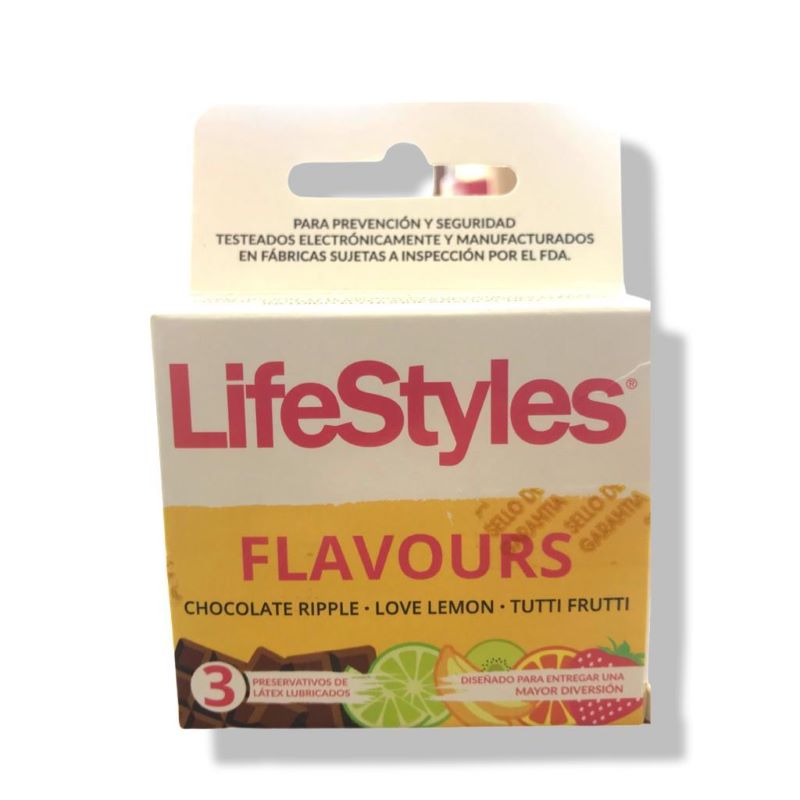 Lifestyles flavours 3 preservativos