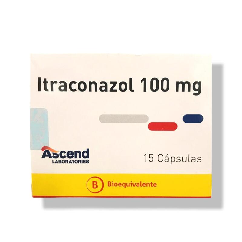 Itraconazol 100mg 15 Cápsulas
