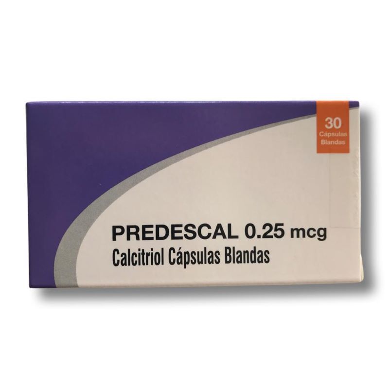 Predescal 0.25mcg 30 Cápsulas Blandas