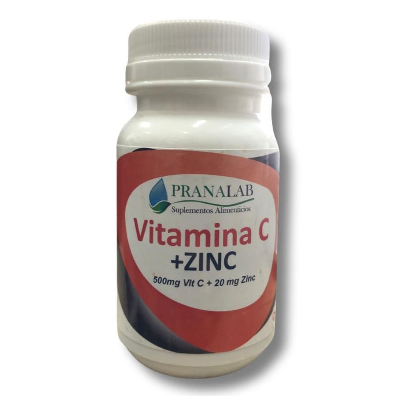 Vitamina C + Zinc 60 Cápsulas
