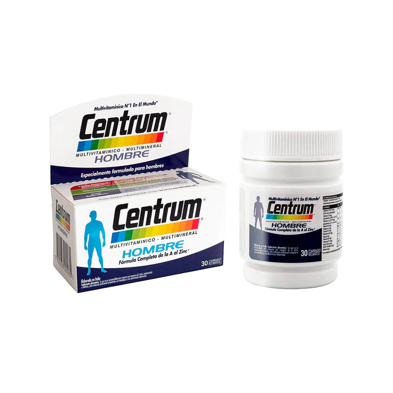 Centrum hombre 30 Comprimidos recubiertos