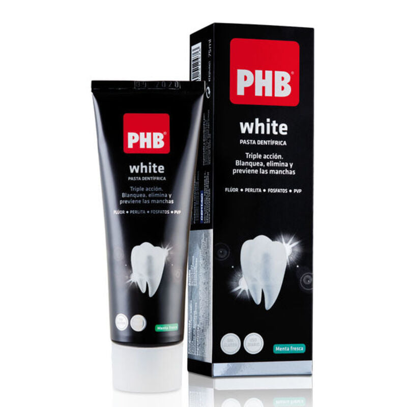 Pasta dentífrica PHB white