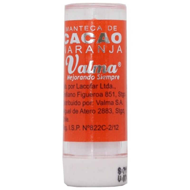 Manteca de cacao sabor naranja