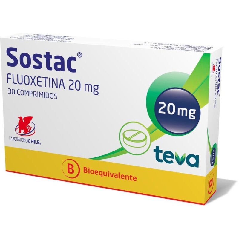 Sostac 20mg 30 Comprimidos