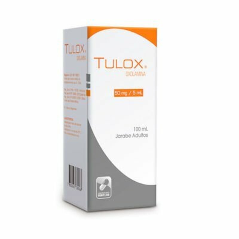 Tulox 50mg/5ml jarabe adultos 100ml
