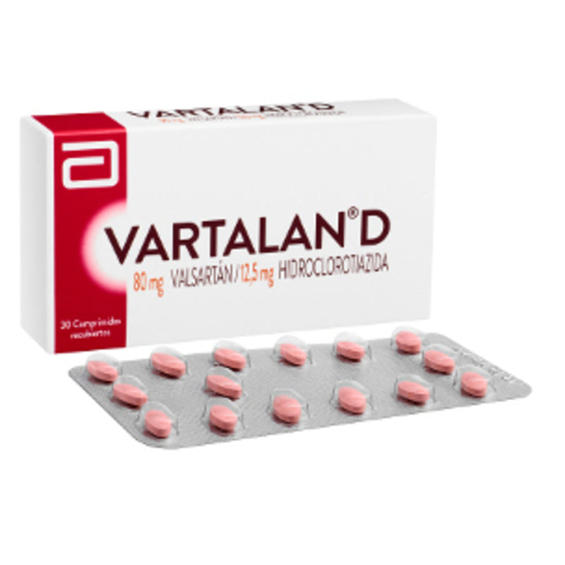 Vartalan d 80mg/12,5mg 42 Comprimidos recubiertos