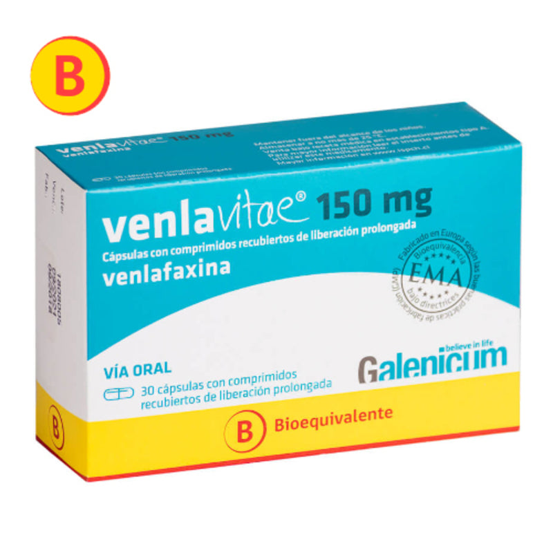 Venlavitae 150mg 30 Cápsulas